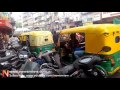 city tour road traffic at relief road in ahmedabad gujarat india hd video