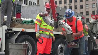 Mat Pour At Rainer Square In Seattle