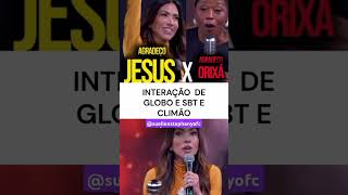 Patrícia Abravanel agradece a Jesus na Globo e gera climão #f#news#jesus#sbt#patríciaabravanel