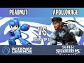 Gateway Legends - Losers Top 16 - Peabnut(Mega Man) Vs. ApolloKage(Snake)