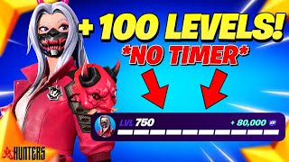 *No Timer* Game Breaking FORTNITE XP GLITCH MAP to LEVEL UP FAST!