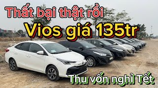 Thất bại thật rồi, Vios giá 135tr thu vốn nghỉ Tết, bà con qua chọn đi / Đặng Tú Auto /0967066595