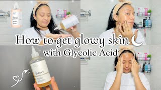 Achieve Clear, Glowing Skin Now ||Glycolic Acid Toner🔥 #glycolicacid