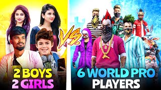 🥳பாம் பக்கிரி Is Back!!🥳|| 2 GIRLS AND 2 BOYS VS 6 WORLD PRO PLAYERS FUNNY GAMEPLAY TAMIL(214)