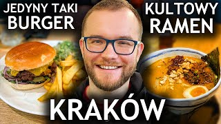 KRAKÓW: BURGERY, RAMEN i ŚNIADANIE - JEDZENIE w KRAKOWIE - RESTAURACJE 2022 | GASTRO VLOG 463