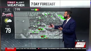First Alert Forecast: Drying things out this week