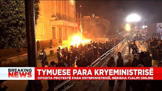 🔴LIVE/  Mbyllet protesta kombëtare e opozitës, flet Bardhi e Noka...