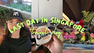 Last day in SINGAPORE | Gumana ang GCASH card sa train! | Strolling around | Crazy weather | Vlog #7