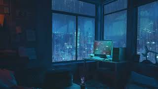 Lofi Hip Hop Beats 🌇 Nostalgic 1980s & 90s Vibes & Vintage Room Ambience 🌆 Lofi Rain Playlist