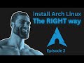 Arch Linux Install & Explanation 2024 - Episode 2 - Disks