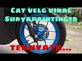 Ngecat Velg Jadi Biru Candy Doff Di Surya Painting 18