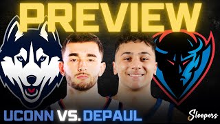 UConn vs. DePaul Game Preview and Predictions!