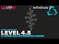 Infinitode 2 | Level 4.5 - Normal Difficulty | 3-Star Guide | Redline69 Games