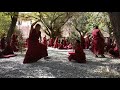 Debating monks - Sera Monastery, Tibet