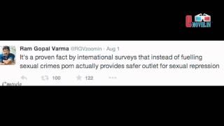 Ram Gopal Varma RGV Tweets On Porn Ban in India
