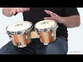 6'' & 7'' Bongo Set - Natural Finish | Granite Percussion