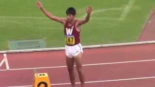 2014日本インカレ陸上　男子400m決勝　加藤修也選手　早稲田大