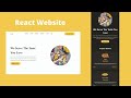 React Website - 🥘 Mastering Responsive Design and Themes with React Hooks and Styled Components 🔥🔥🔥