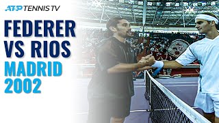 When Roger Federer Met Marcelo Rios! | Madrid 2002 Extended Highlights