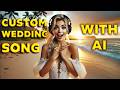 How to make a custom Wedding Song with Suno AI