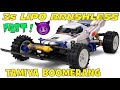 Tamiya Boomerang Top Speed 3s LIPO Brushless! FAST!😈 HD