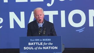 Joe Biden makes campaign stop in Cleveland: 'It's time for Donald Trump to pack his bags and go home