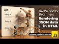 JavaScript Challenges for Beginners: Displaying JSON data in HTML