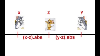 Hackerrank Cats and a Mouse coding Challenge - Ruby Solution