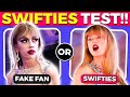 Which Taylor Swift Fan are you? 🎶Swiftie Test🎸Taylor Swift Test