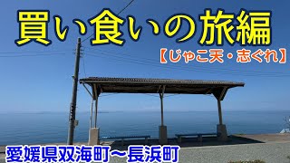 【買い食いの旅編】双海・長浜　2023年　じゃこ天・じゃこカツ・志ぐれを買い食い