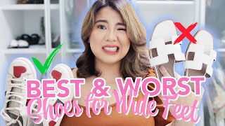 BEST AND WORST SHOES FOR WIDE/FAT FEET! | HelenOnFleek