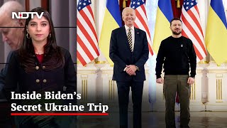 Small Plane, Shades Down: How US Kept Joe Biden's Ukraine Trip A Secret