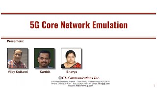 5G Core Network Emulation