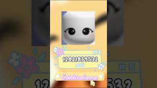 แจกไอดี หน้ากากน้าบบธีมสีขาว😝 cute mask ID code :3