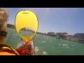 kayak sailing bic kayak sail on wilderness tarpon 140 part 2