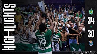 Resumo | Andebol: Sporting CP 34-30 FC Porto (VENCEDORES TAÇA DE PORTUGAL🏆)