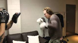 MMA Spirit presents Daniel Druker´s Mitts Training with Mickey Rourke