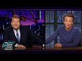 James & Seth Meyers Combine Their Powers for the Planet