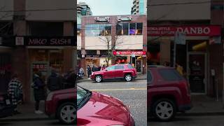 Passing by Ramen Danbo on Robson 🇨🇦, #downtown #downtownvancouver #vancouver #shorts