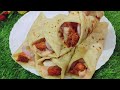 chicken roll recipe street style najma kitchen vlog