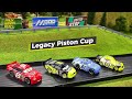 lightning mcqueen races in the legacy piston cup disney pixar cars racing