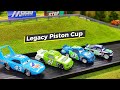 lightning mcqueen races in the legacy piston cup disney pixar cars racing