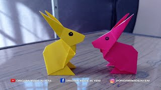 Easy Origami Rabbit  - How to Make Rabbit Step by Step
