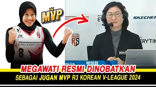 Resmi! Megawati Hangestri Dinobatkan MVP Ronde 3 Korean V-League 2024/2025