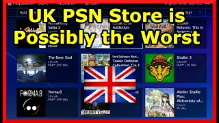 UK PlayStation 3 PSN Store is Possibly the Worst from All Regions