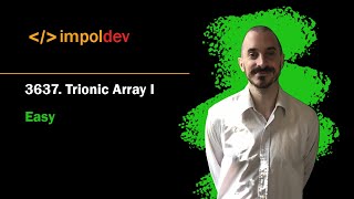 Trionic Array I | LeetCode 3637 - Python