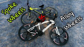 Alloy Bicycle or Spokes Bicycle | Which is Better? Magnesium Wheel ⚡️ @MTB_RIDER_RJ_RANJIT