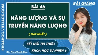 Khoa học tự nhiên 6 Kết nối tri thức Bài 46: Năng lượng và sự truyền năng lượng trang 162 - 164