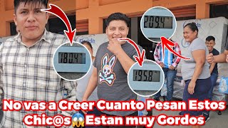 🚨Santo Dios😱Mira Cuanto Pesan⚖️Los Integr4ntes Mas G0rd0s Del Chapincito😨