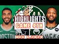 Boston Celtics Vs Milwaukee Bucks Game 4th Highlights Dec 6,2024 NBA Season 2024-25